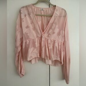 Women’s Artizia Wilfred Pink Sheet Floral Top